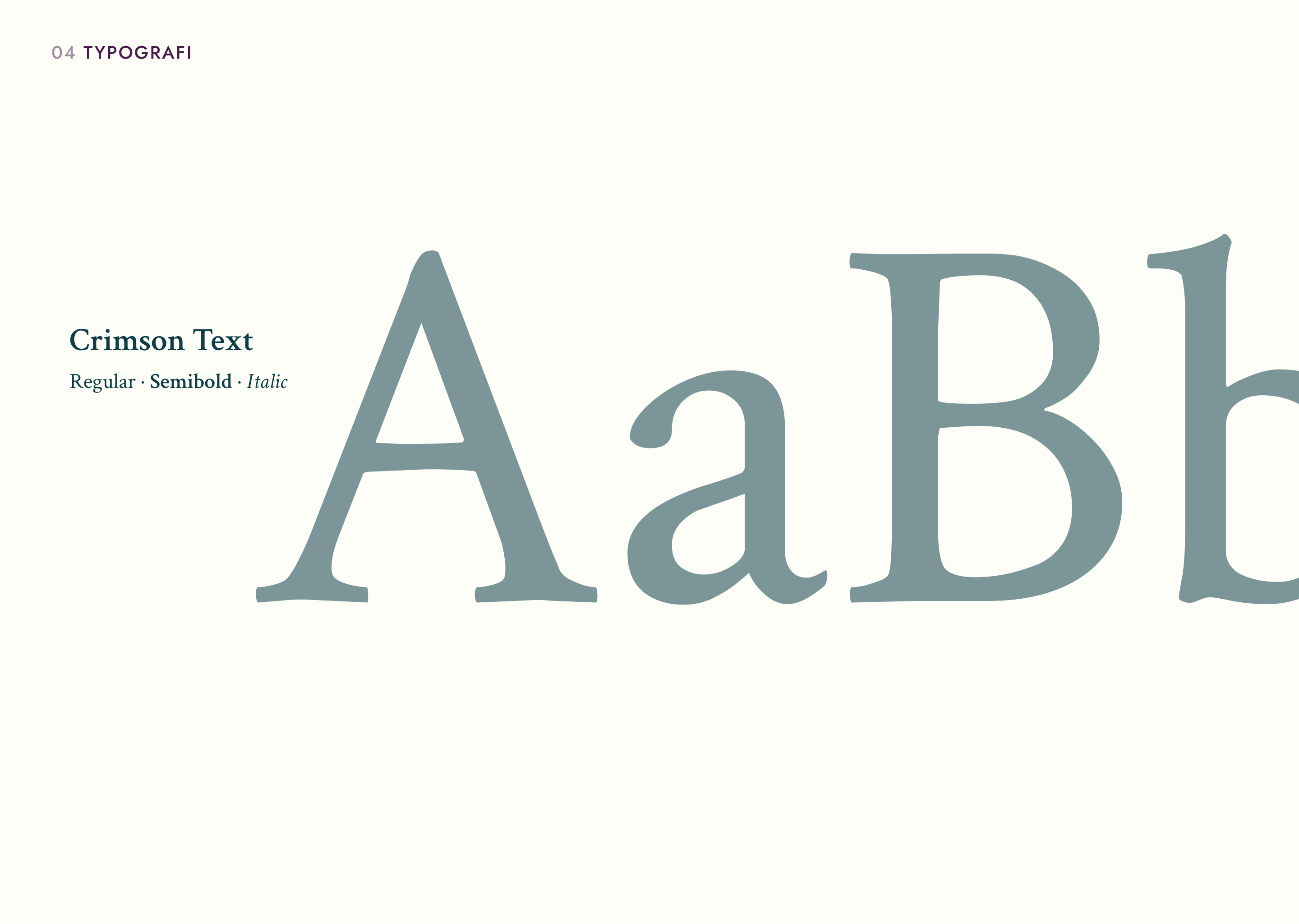 Typografi och färgpalett för Djerf Psykologi